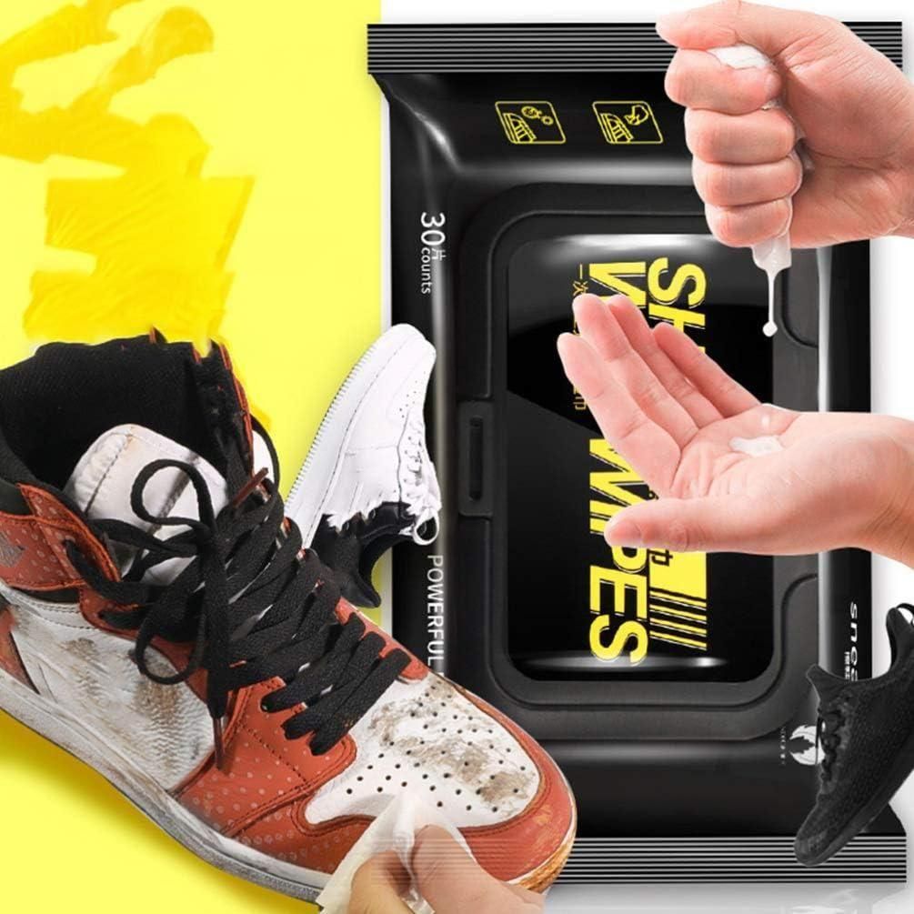Natural Shoe & Sneaker Cleaning Wipes - Pack of 80