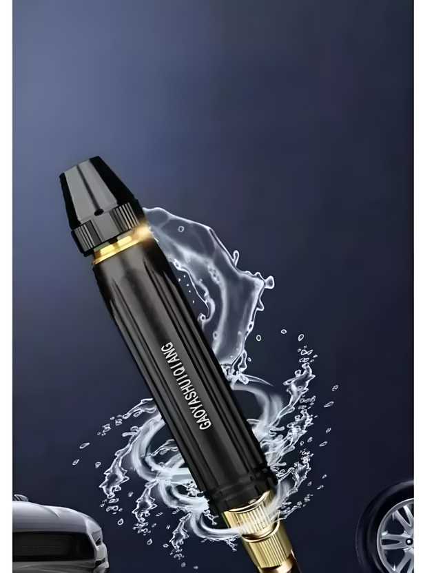 FairDealWorldShop Portable High Pressure Water Nozzle (Black)
