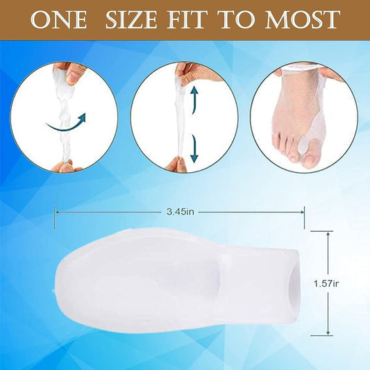 Silicone Toe Separator Bunion Corrector Kit for Adults