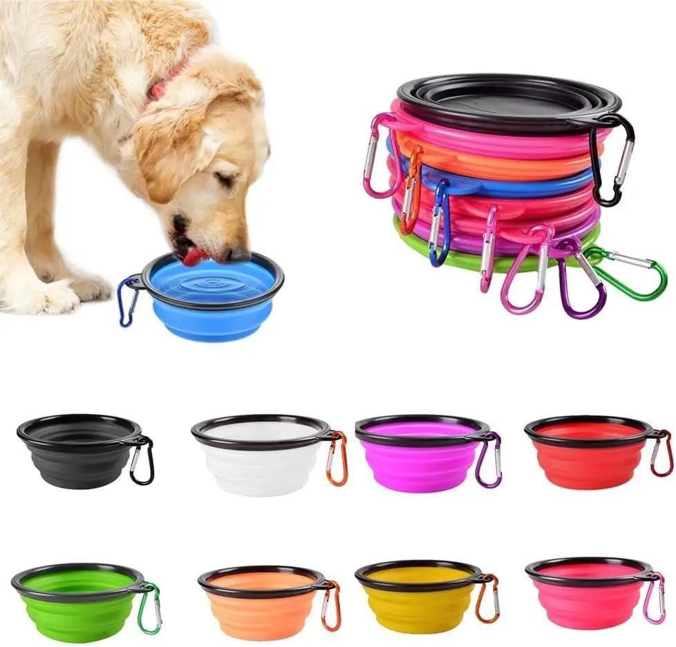 FairDealWorldShop Foldable Silicone Pet Feed Bowl