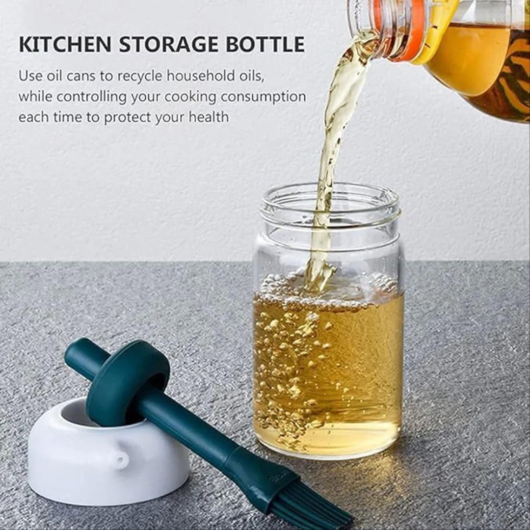 Plastic 2-in-1 Oil Dispenser Bottle 250ml