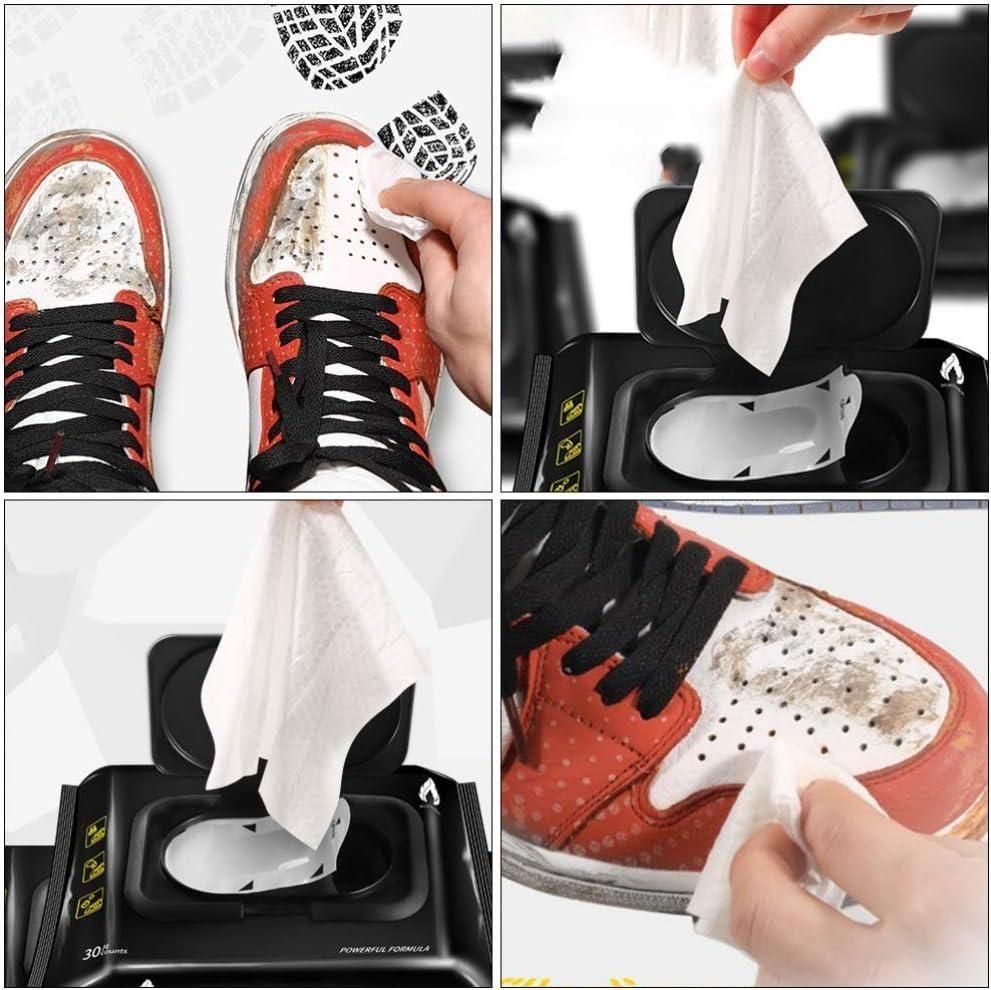 Natural Shoe & Sneaker Cleaning Wipes - Pack of 80