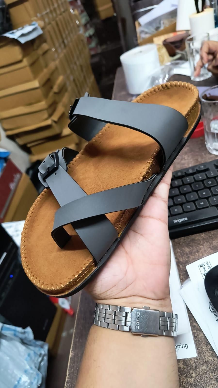 FairDealWorldShop Men's Casual Flat Sandal