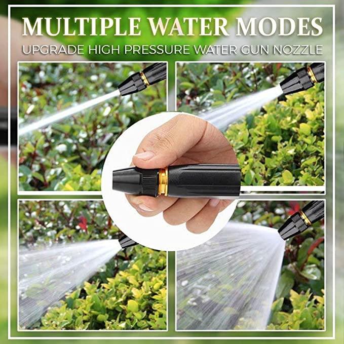 Portable High-Pressure Water Nozzle – Black