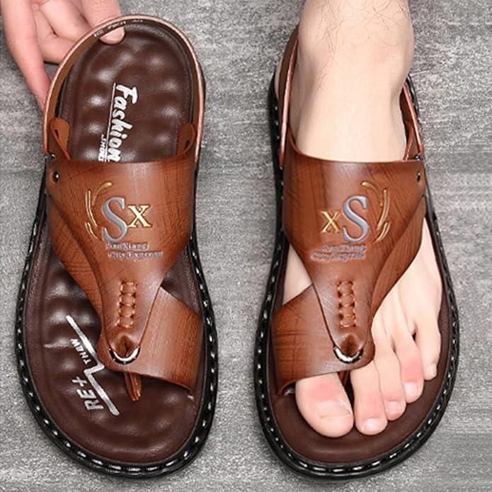 FairDealWorldShop Men's Casual Synthetic Leather Sandal