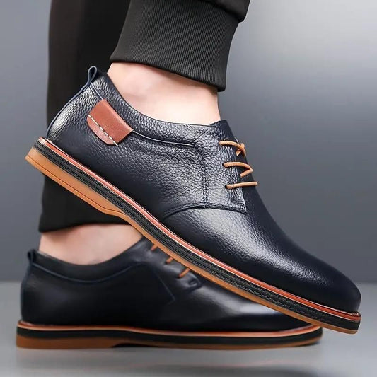 Men’s Derby Party Lace-Up Casual Shoes