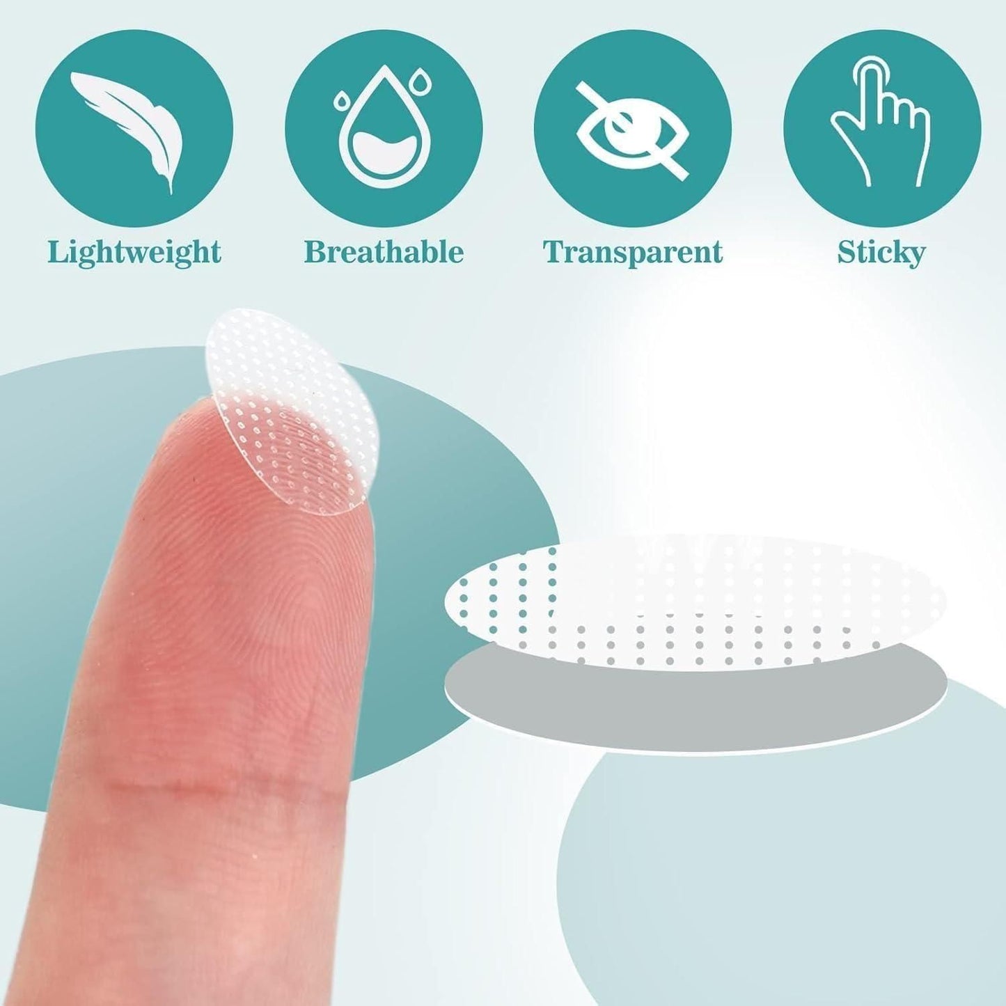 Premium Earlobe Support Patches – 100 Pieces