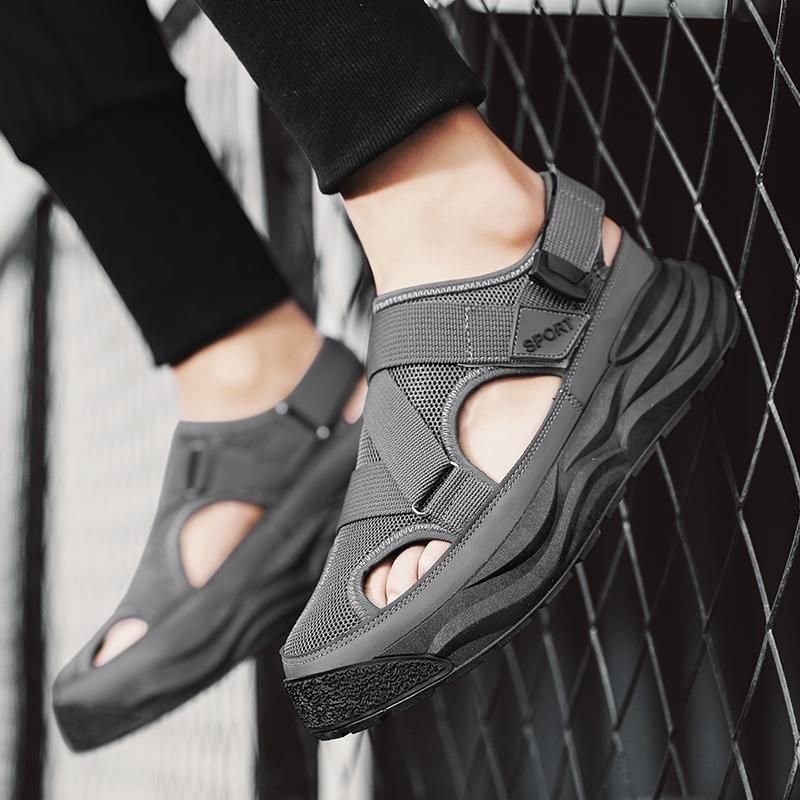 FairDealWorldShop Men's Close Toe Breathable Sandals
