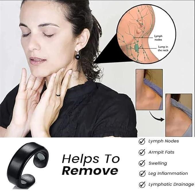 FairDealWorldShop Lymphatic Drainage Therapeutic Magnetic Ring for Men and Women