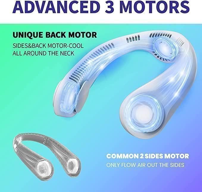 Portable Bladeless Rechargeable Hanging Neck Fan