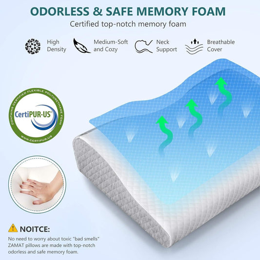 Foam Neck Pain Relief Pillow