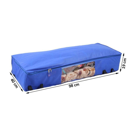 Long Foldable Underbed Storage Bags - Pack of 3