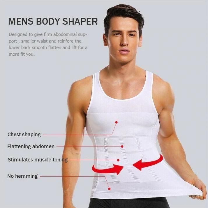 FairDealWorldShop Men's Solid Compression Flexvest