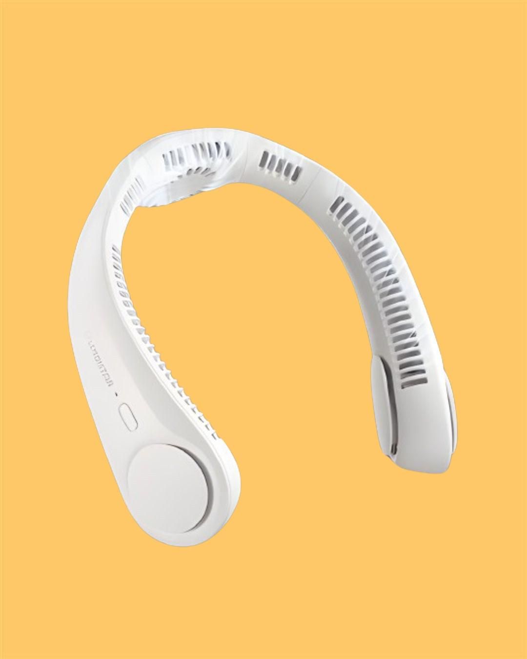 FairDealWorldShop Portable Bladeless Hanging Rechargeable Neck Fan