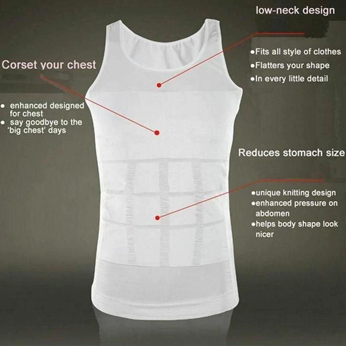 FairDealWorldShop Men's Solid Compression Flexvest