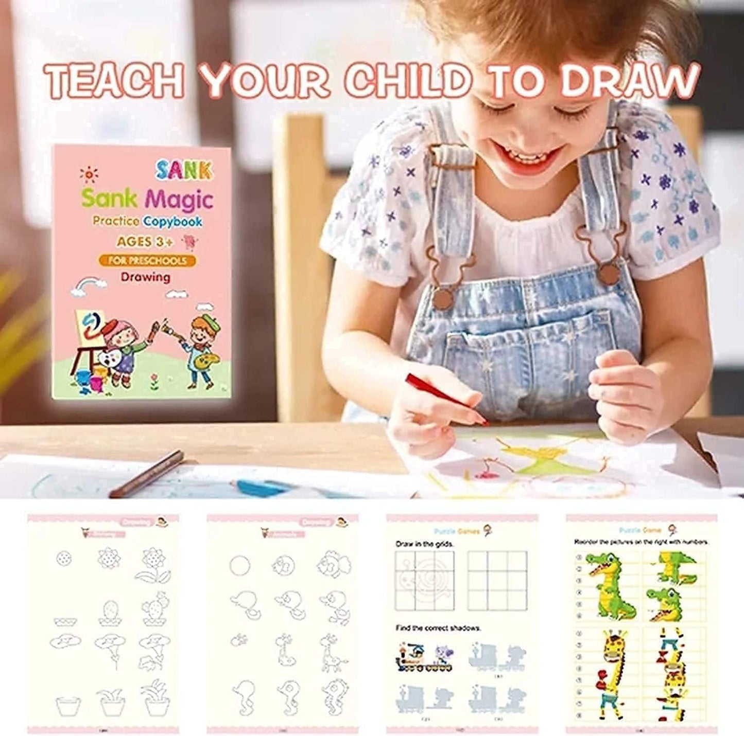 FairDealWorldShop Magic Practice Copybook