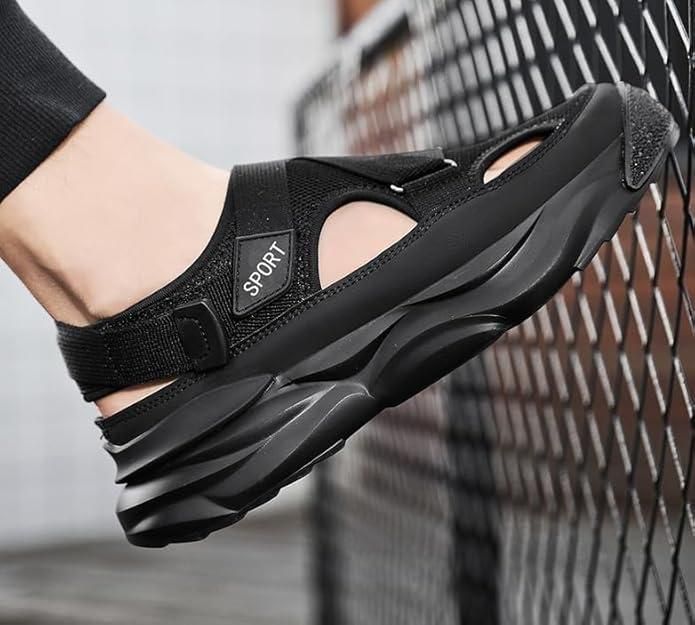 FairDealWorldShop Men's Close Toe Breathable Sandals