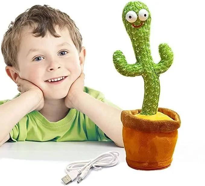FairDealWorldShop LED Musical Dancing & Mimicry Cactus Toy