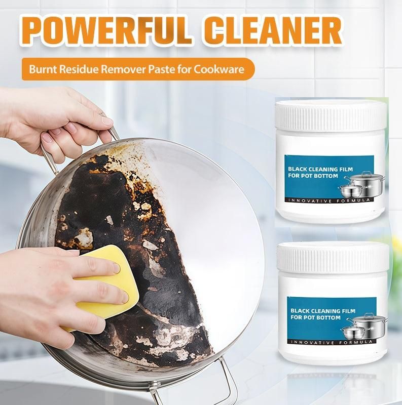FairDealWorldShop Powerful Burnt Residue Remover Paste for Cookware 100gm Each (Pack of 2)
