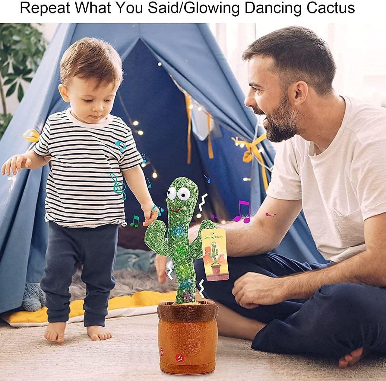 Dancing LED Cactus Toy for Kids