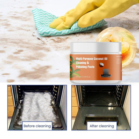 Coconut Oil Kitchen Cleaner Paste 100g - Pack of 2