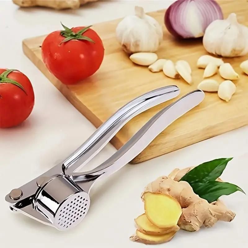 FairDealWorldShop Manual Aluminum Garlic Crusher & Ginger Mincer