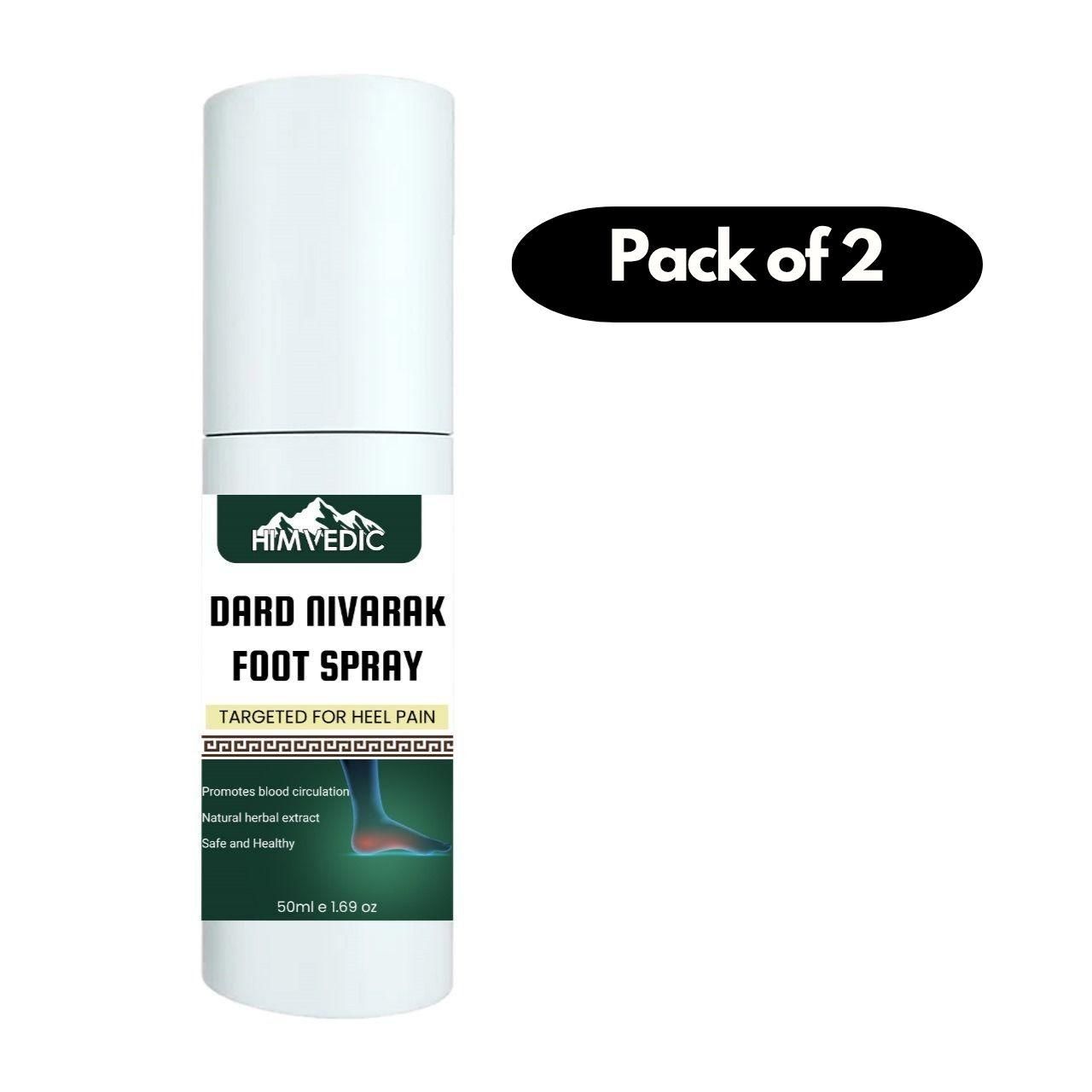 FairDealWorldShop Pain Reliving Foot Sprey 30ML (Pack of 2)