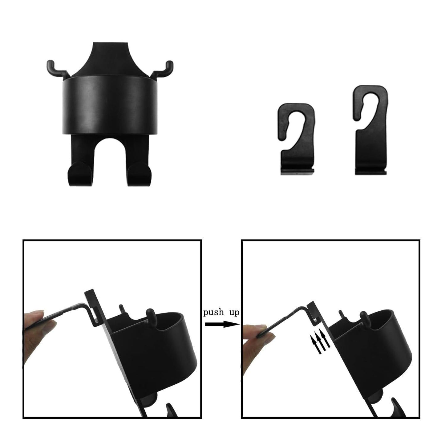 Hanging Storage Cup & Phone Holder - Pack of 2