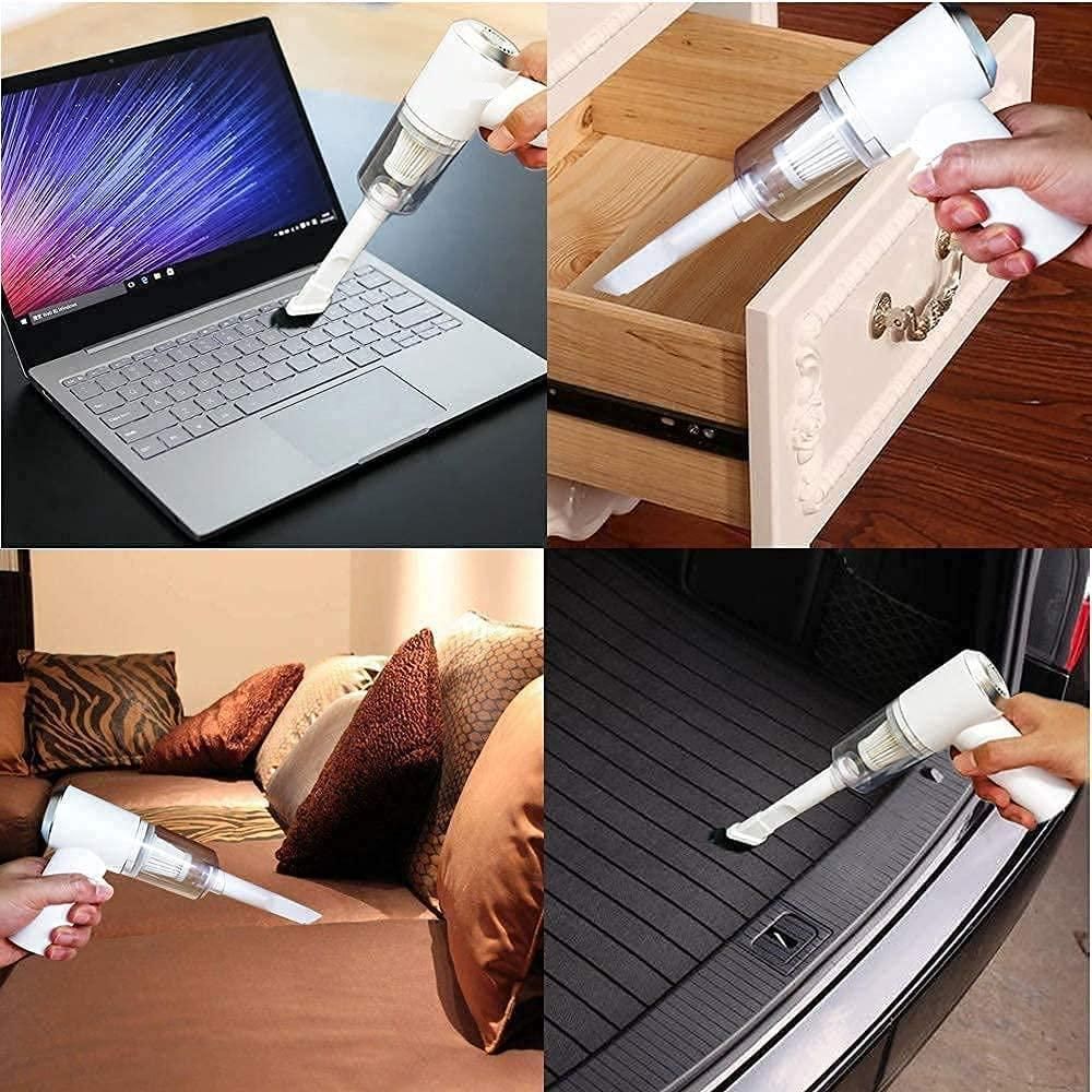 Portable Wireless Air Duster and Vacuum Cleaner