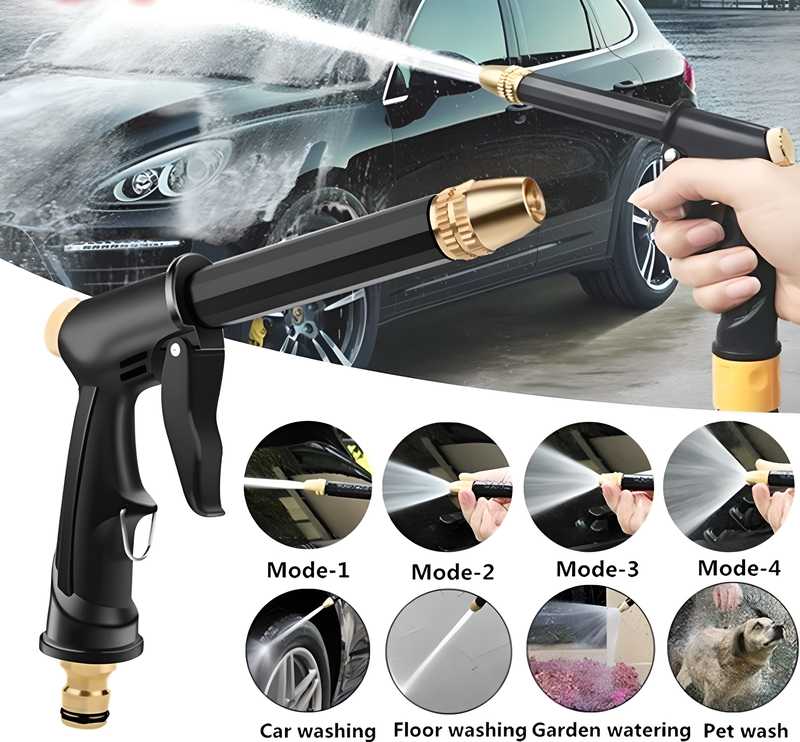 FairDealWorldShop Portable High-pressure Water Spray Nozzle