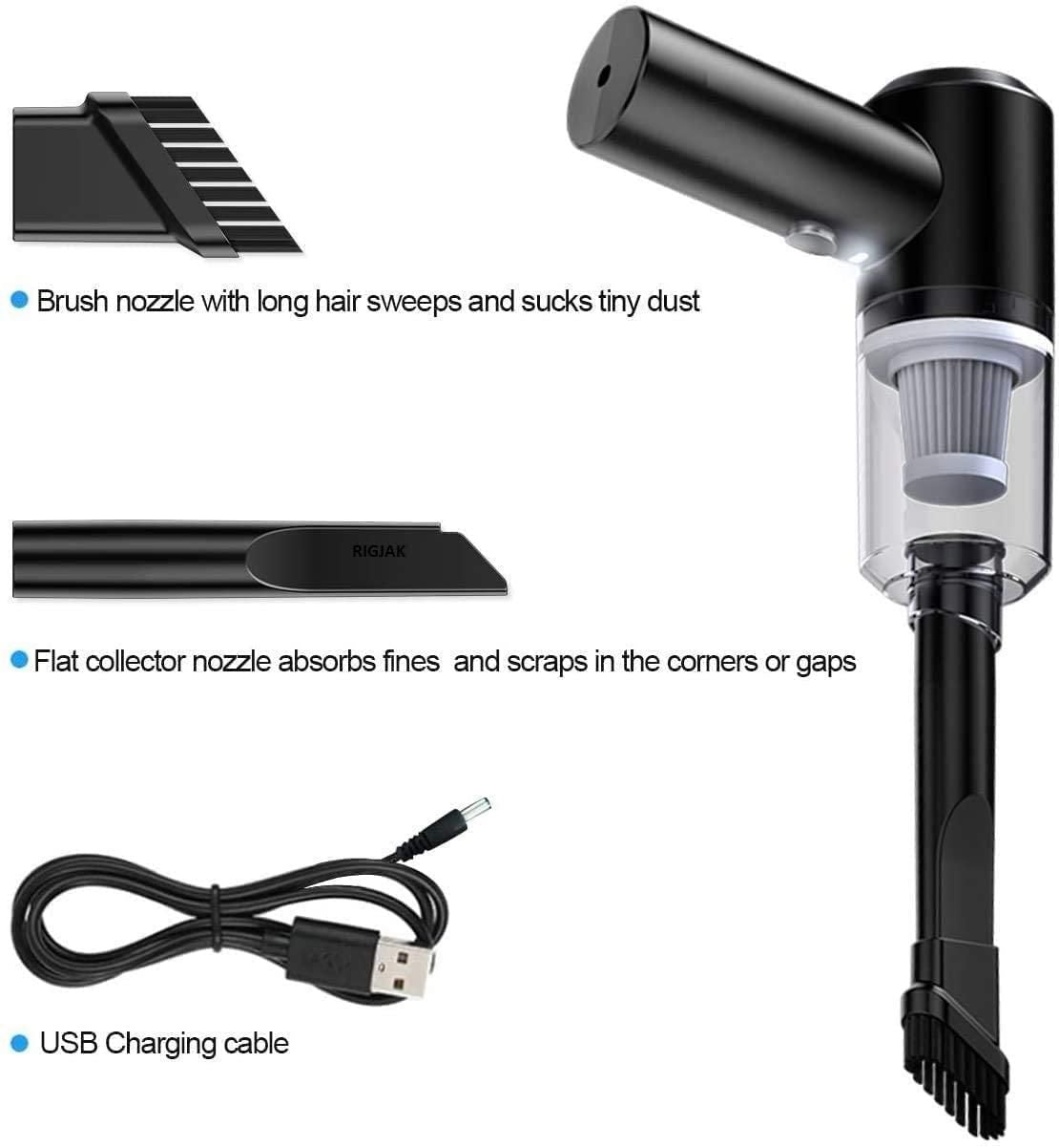 Portable Wireless Air Duster and Vacuum Cleaner