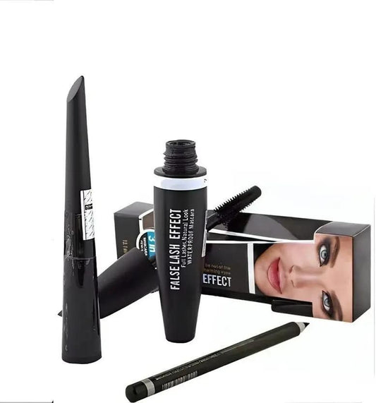 3-in-1 Waterproof Mascara & Eyeliner