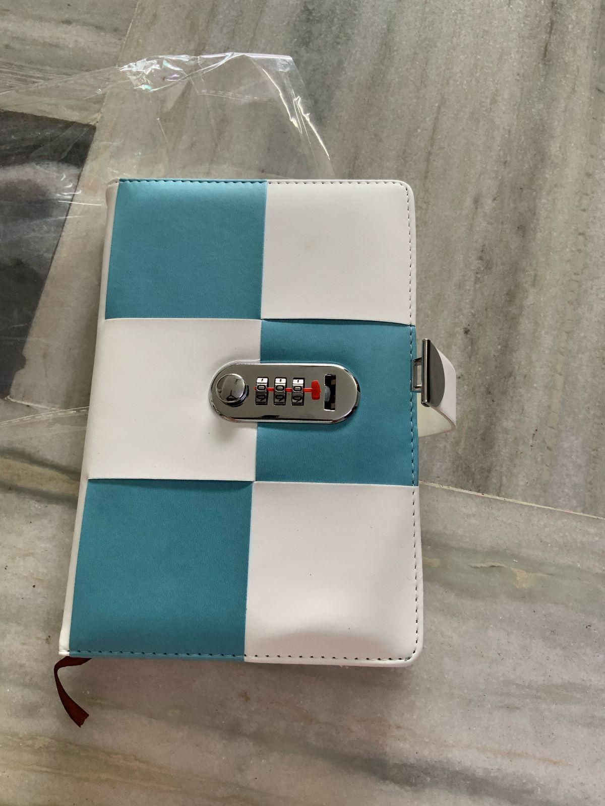 Password-Protected Lockable Diary Notebook