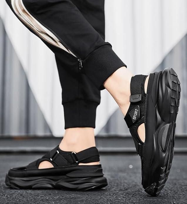 FairDealWorldShop Men's Close Toe Breathable Sandals