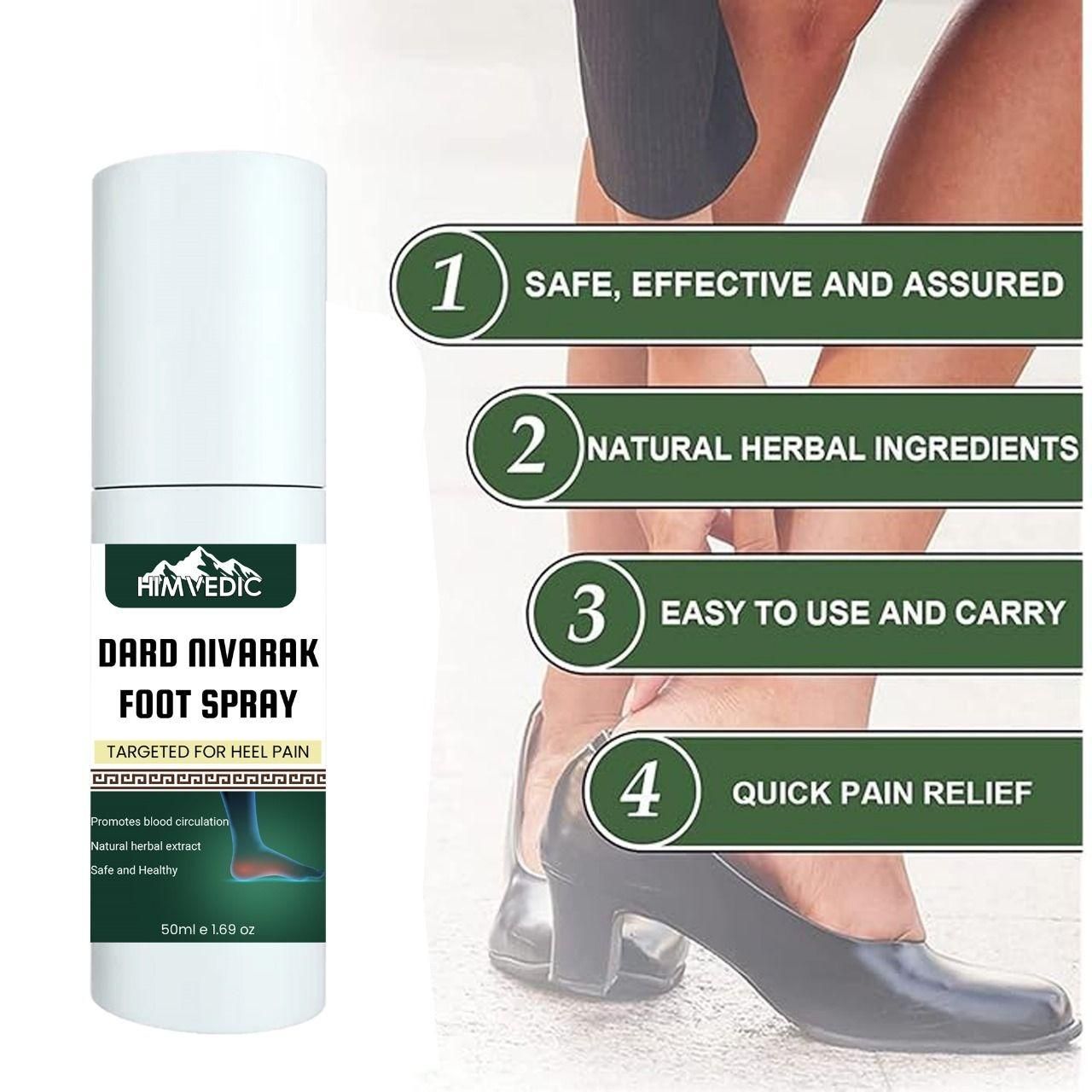 Pain Relief Foot Spray - 30ml, Pack of 2