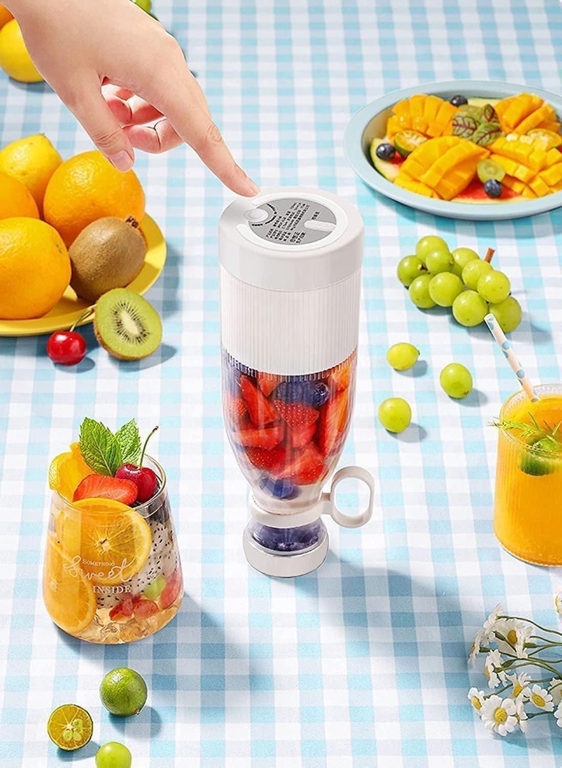 Portable Mini Electric Juicer Bottle with USB