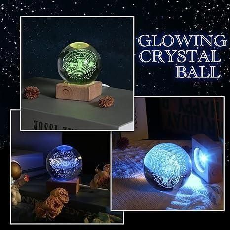 3D Crystal LED Lamp Ball – Magical Glow Light