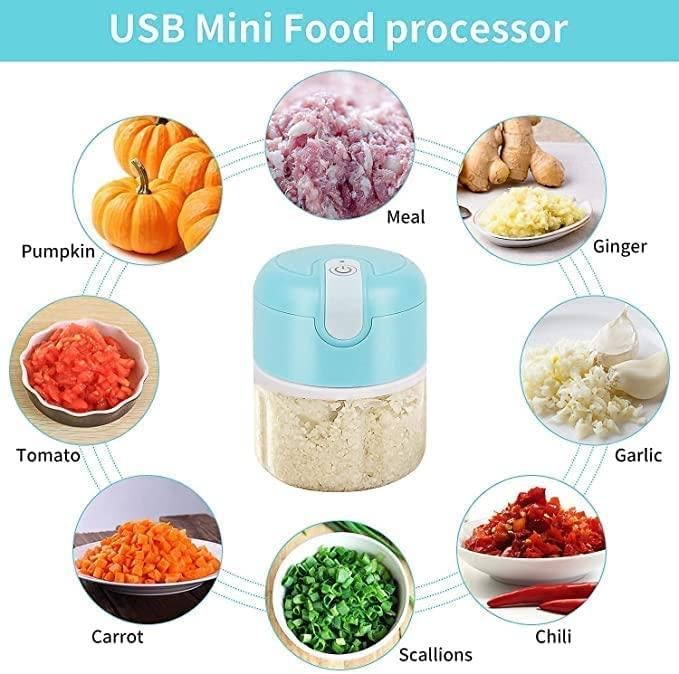Mini Electric Chopper – Garlic & Meat Cutter