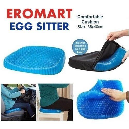 Egg Sitter Gel Support Cushion for Back Pain Relief