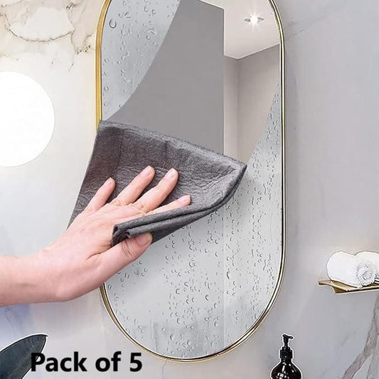 FairDealWorldShop Magic Cleaning Cloth Microfiber for Dusting (Pack of 5)