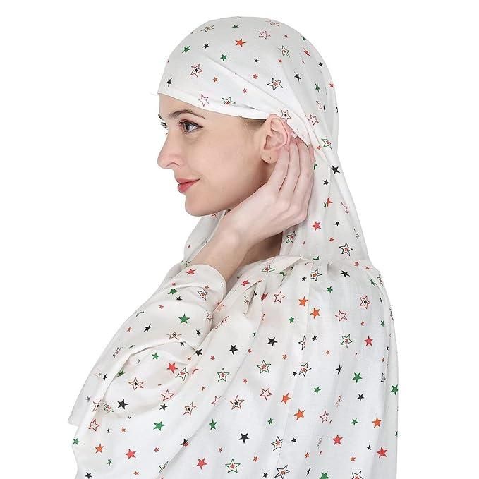 Cotton Long Scarf and Face Mask Combo