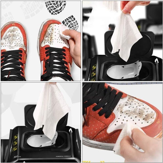 FairDealWorldShop Natural Sneaker & Shoe Cleaner Wipes - 1 Packs of 80