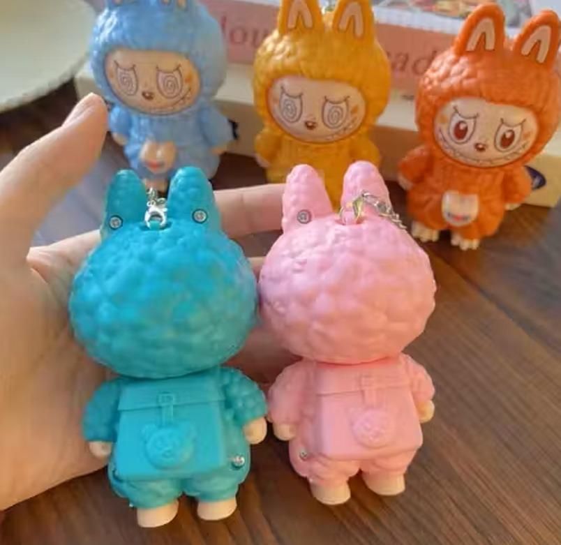 Cute Labubu Character Keychain