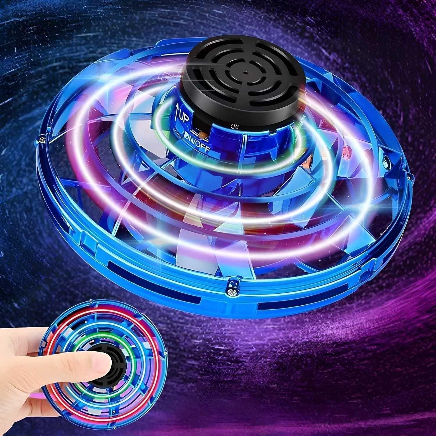 Magic Flying Orb Spinner Outdoor Toy – Assorted Colors