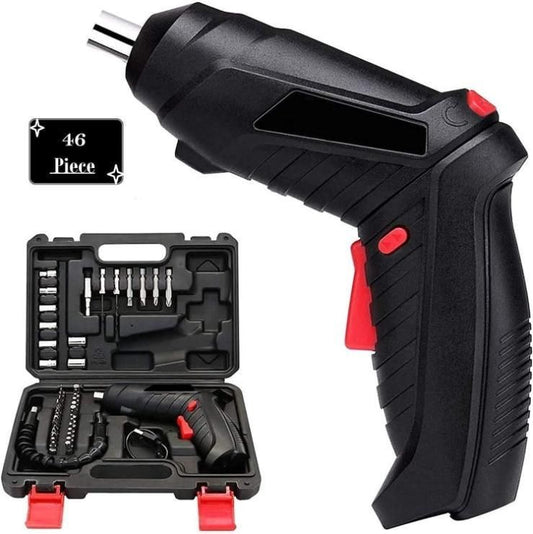 FairDealWorldShop Metal Electric Screwdriver with 47 pcs Screwdriver Bit Set