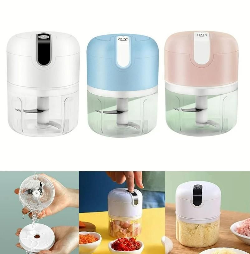 Mini Electric Chopper – Garlic & Meat Cutter