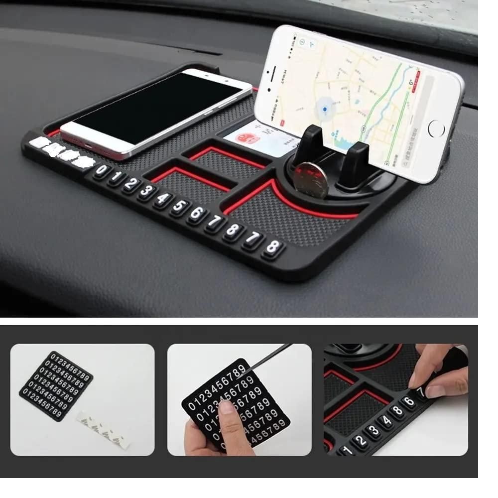 HSR Multifunctional Car Phone GPS Holder with Anti-Slip Silicone Pad