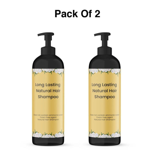FairDealWorldShop Long Lasting Natural Hair Dye Shampoo 100ML (Pack of 2)