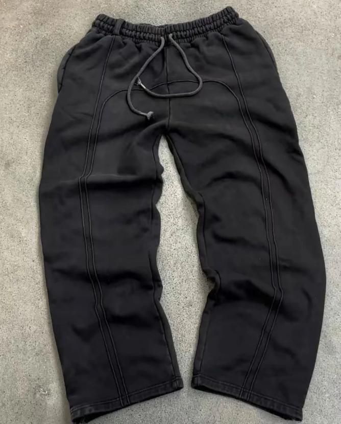 FairDealWorldShop Men's Elastic Waist Sweatpants with Drawstring (Pack of 2) Track Pant