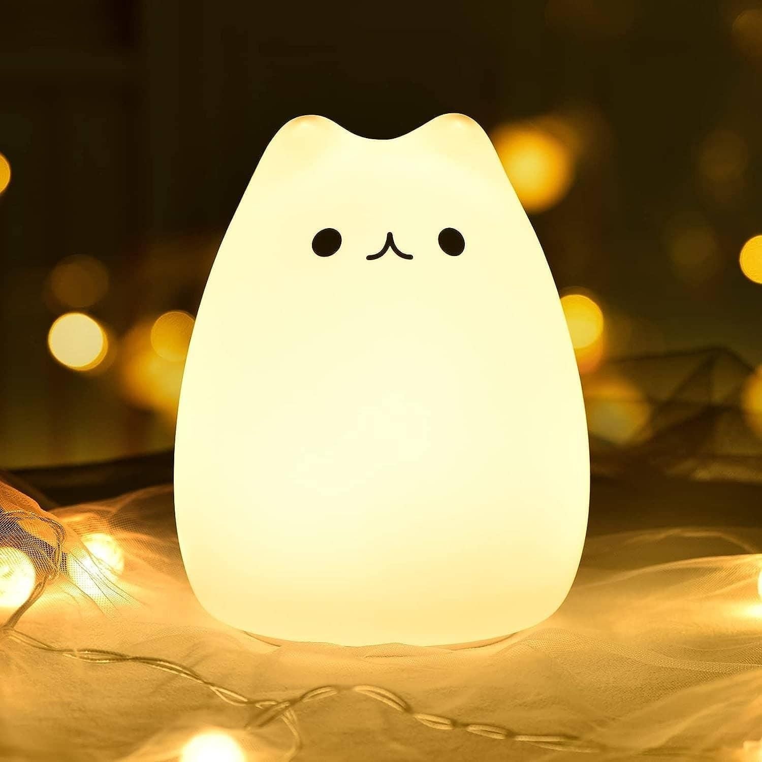 FairDealWorldShop Little Cat Silicone Light